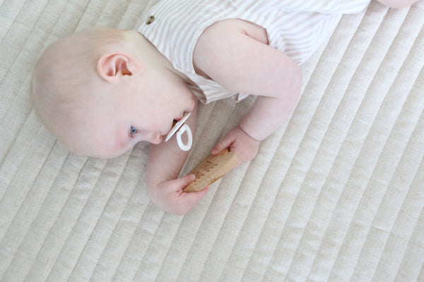 Round Play Mat in Natural