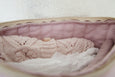 Nappy Clutch in Rose Water