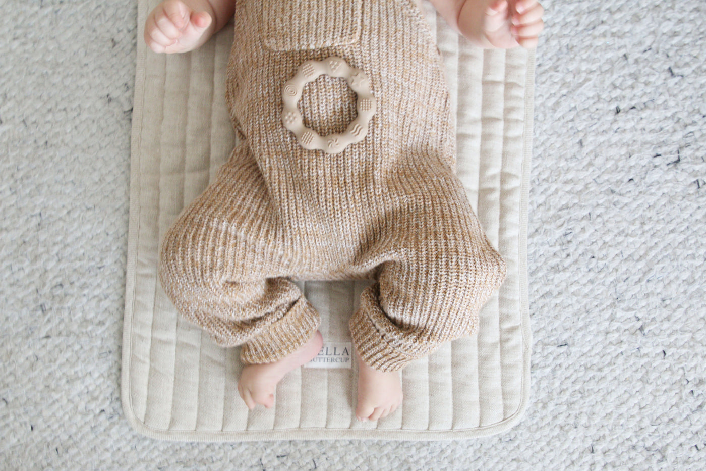 Texture Ring Dark Tan
