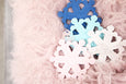 Snowflake Silicone Teether (available in different colours)