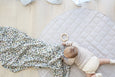 Natural/Navy Round Play Mat