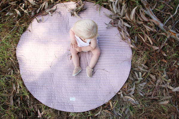Round Play Mat in Blush