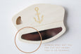 Sailor Hat Wood Mirror (Imperfections)